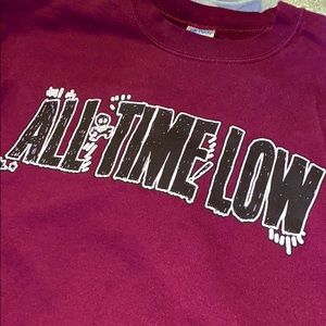 All Time Low concert CrewNeck